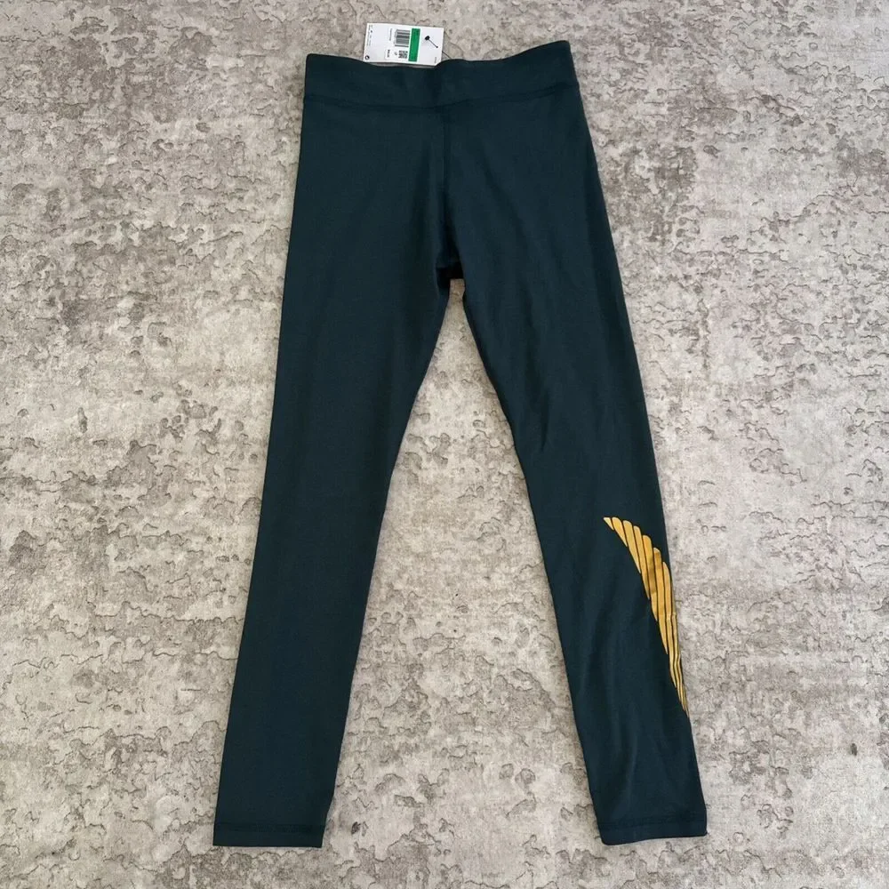 Nike‎ Girl's High-Rise Leggings, Deep Jungle, Youth XL